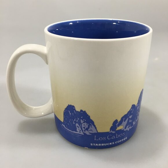 Starbucks Los Cabos Mexico Global Icon 2011 Swordfish Coffee Mug Cup 16 oz - Picture 3 of 6